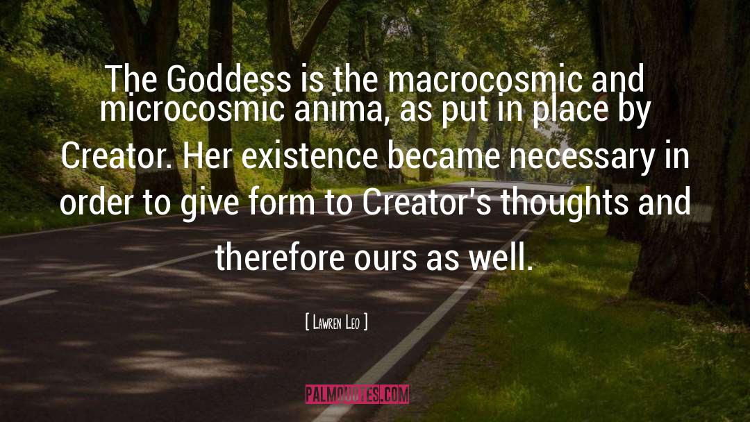 Goddess quotes by Lawren Leo