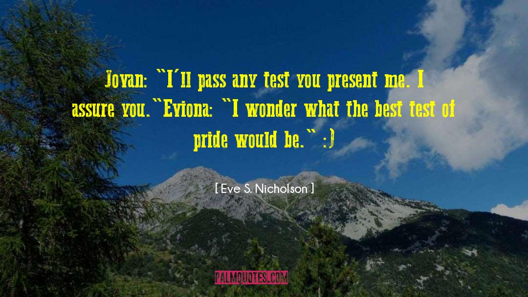 Goddess Test quotes by Eve S. Nicholson