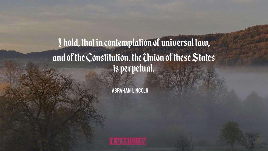 Goddess War quotes by Abraham Lincoln