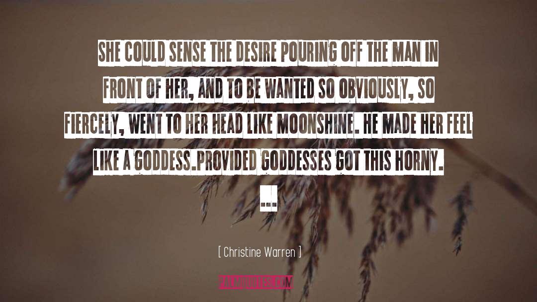 Goddesses quotes by Christine Warren