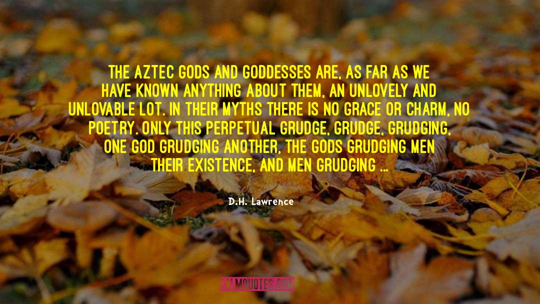 Goddesses quotes by D.H. Lawrence