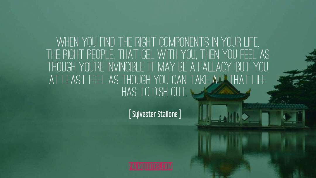 Godels Fallacy quotes by Sylvester Stallone