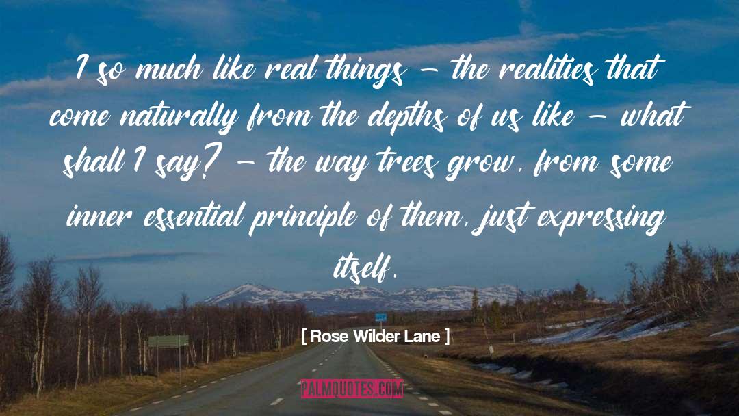 Goderies Tree quotes by Rose Wilder Lane