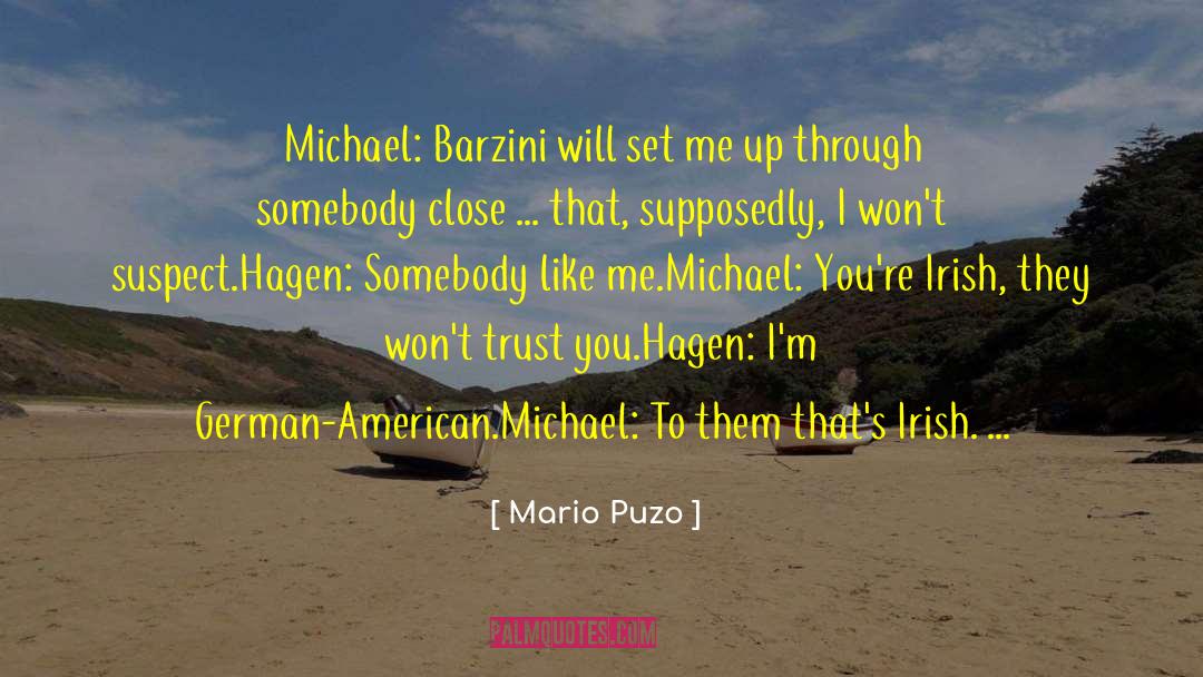 Godfather quotes by Mario Puzo
