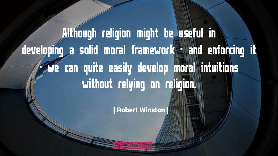 Godfather Religion quotes by Robert Winston