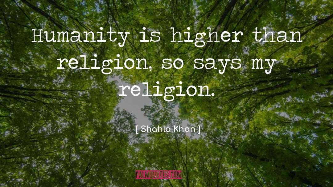 Godfather Religion quotes by Shahla Khan