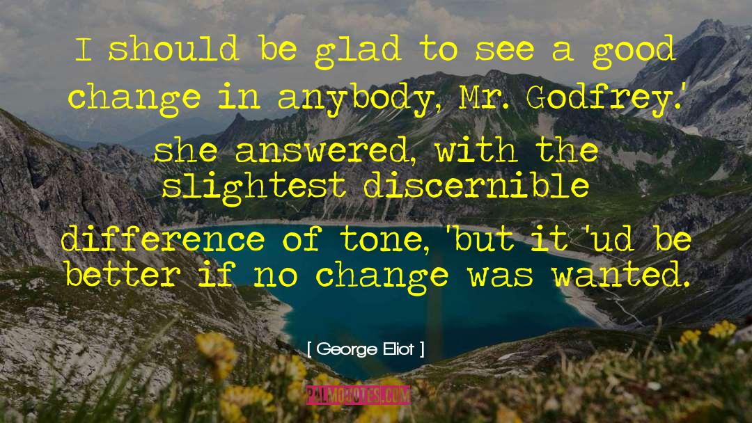 Godfrey Bradman quotes by George Eliot