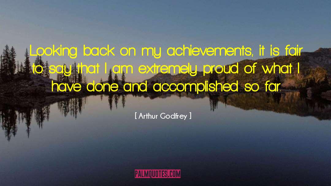 Godfrey Bradman quotes by Arthur Godfrey