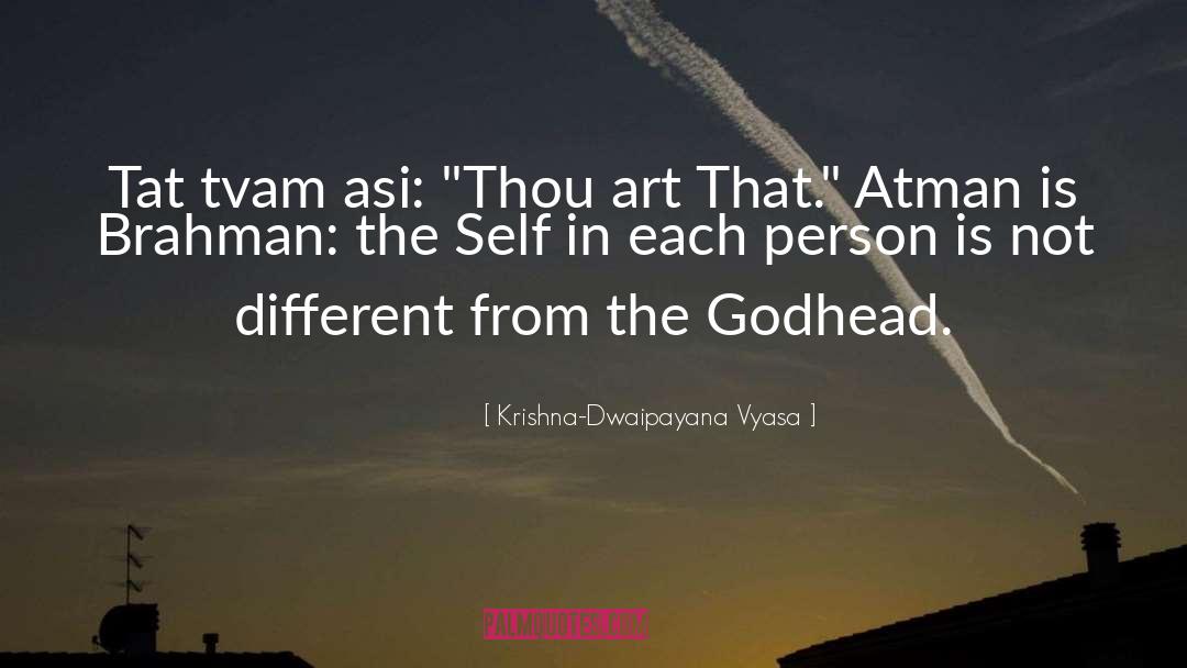 Godhead quotes by Krishna-Dwaipayana Vyasa