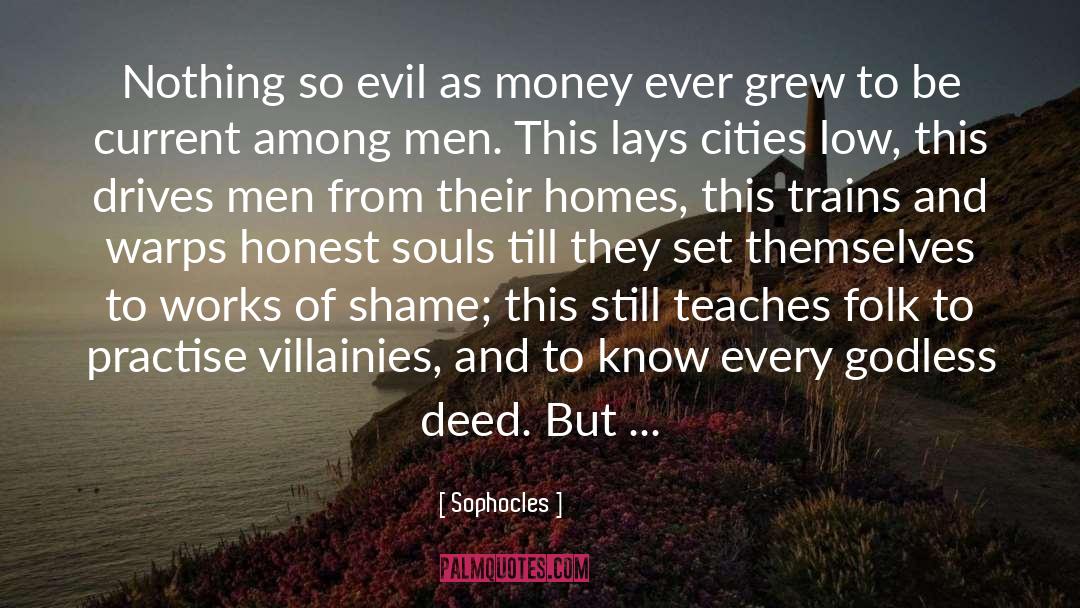 Godless quotes by Sophocles