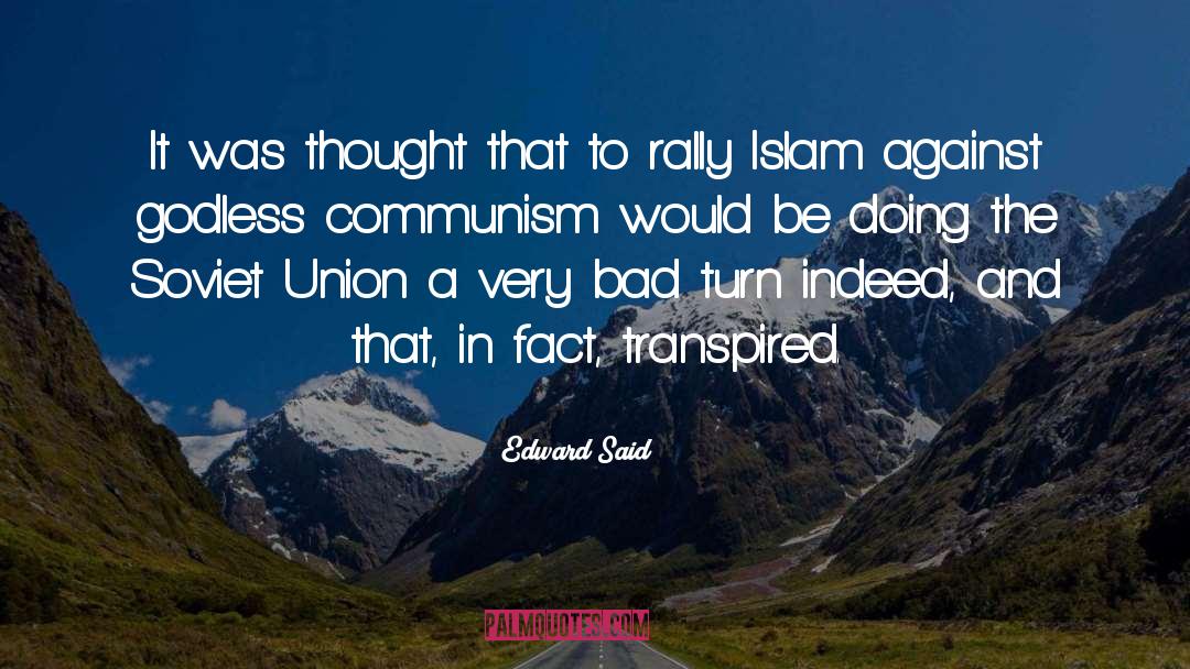 Godless quotes by Edward Said