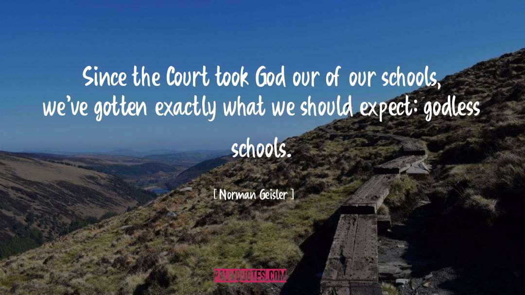 Godless quotes by Norman Geisler