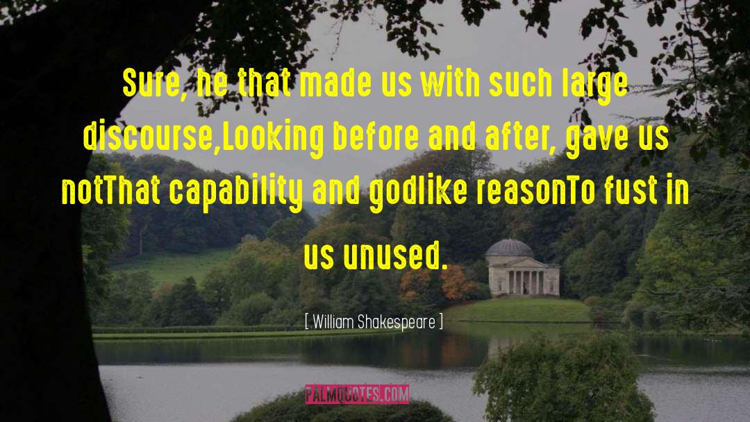 Godlike quotes by William Shakespeare