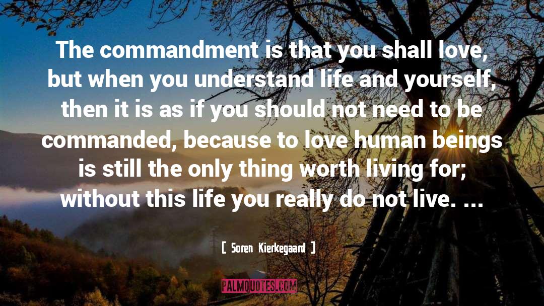 Godly Living quotes by Soren Kierkegaard