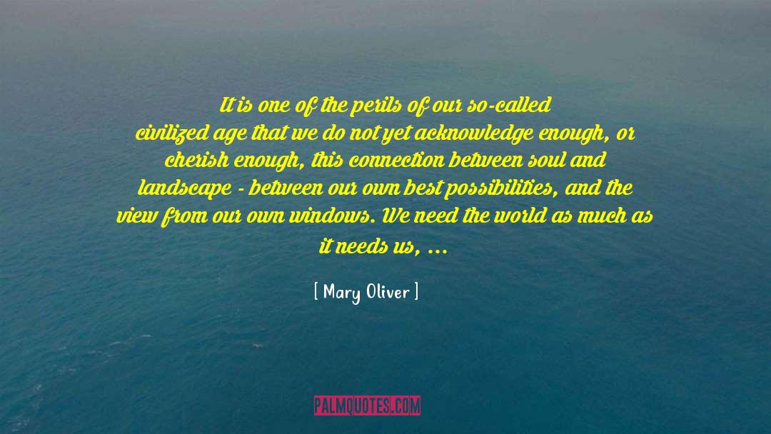 Godly quotes by Mary Oliver