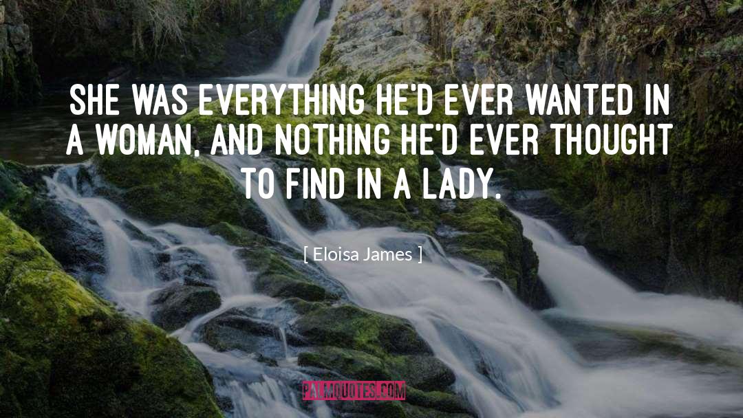 Godly Woman quotes by Eloisa James