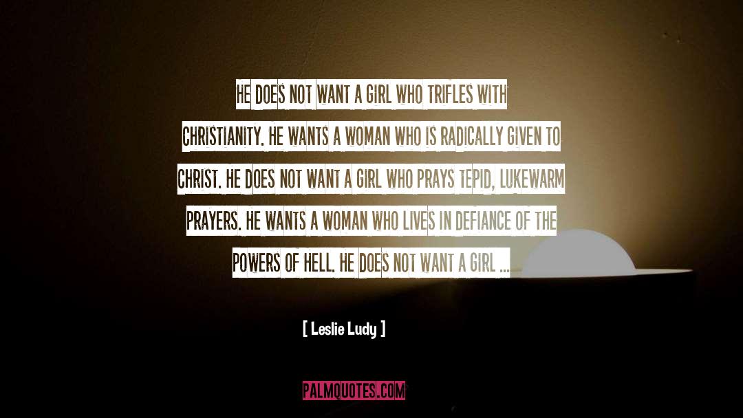 Godly Woman quotes by Leslie Ludy