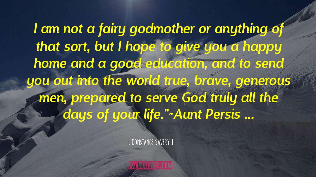 Godmother quotes by Constance Savery