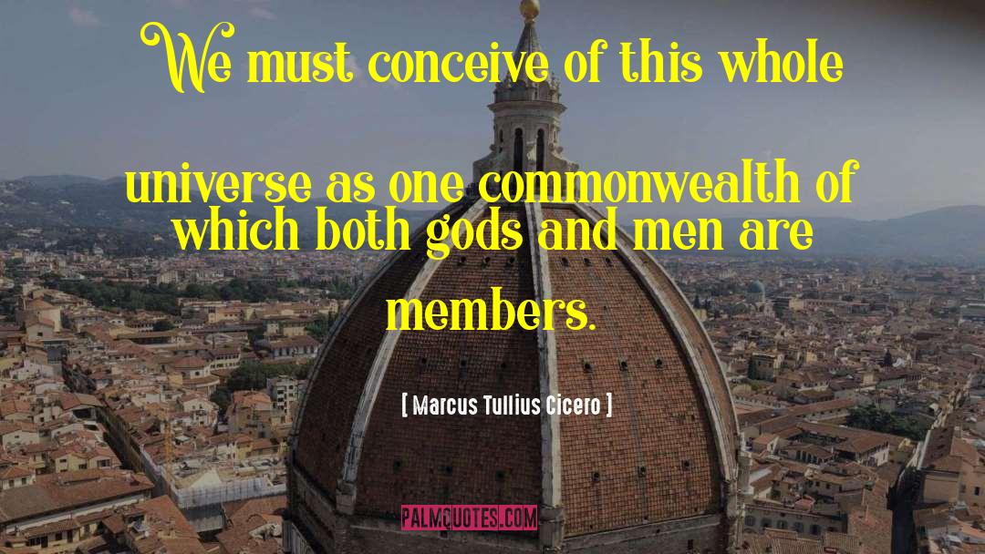 Gods And Men quotes by Marcus Tullius Cicero