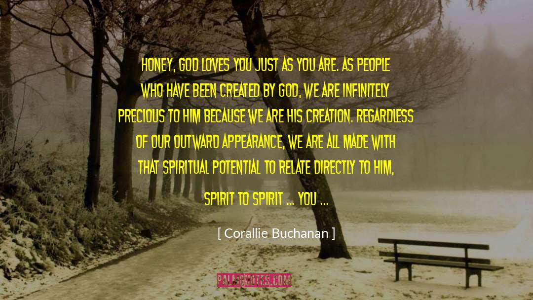 Gods Beautiful Nature quotes by Corallie Buchanan