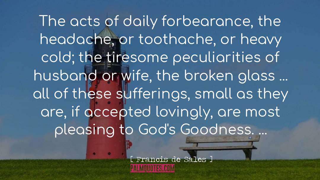 Gods Goodness quotes by Francis De Sales