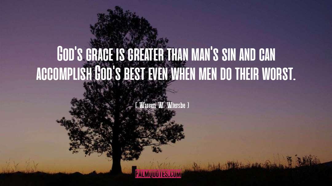 Gods Grace quotes by Warren W. Wiersbe