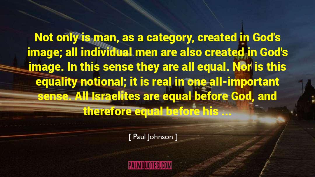 Gods Image quotes by Paul Johnson