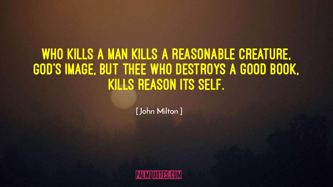 Gods Image quotes by John Milton