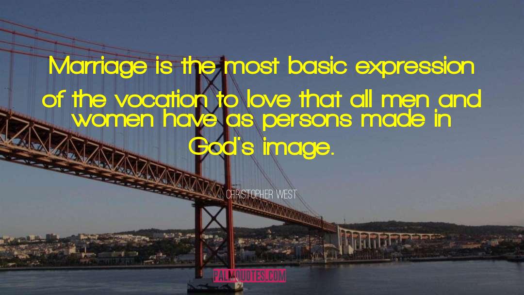 Gods Image quotes by Christopher West