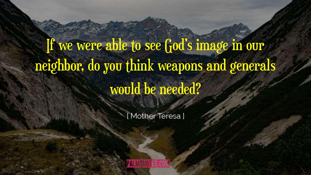 Gods Image quotes by Mother Teresa