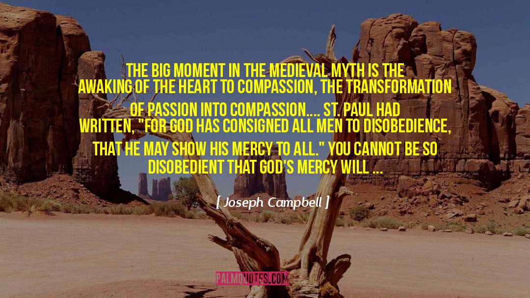 Gods Mercy quotes by Joseph Campbell