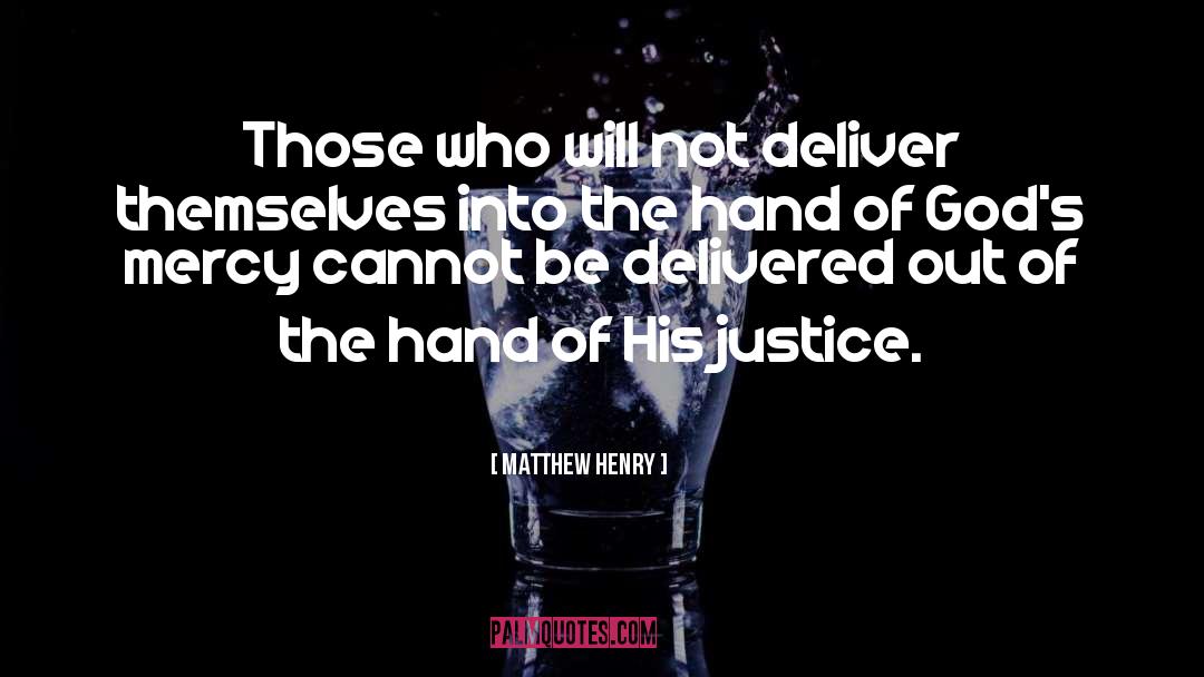 Gods Mercy quotes by Matthew Henry