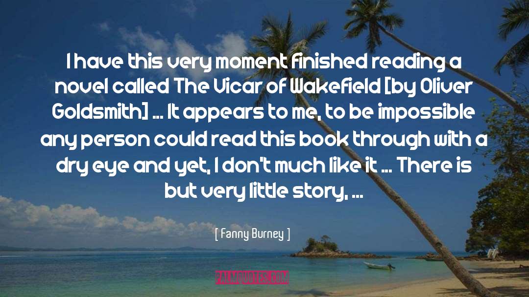 Gods Not Finished With Me Yet quotes by Fanny Burney