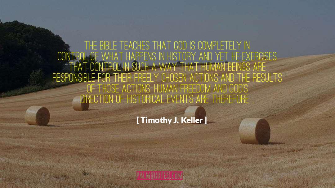 Gods Plan And Timing quotes by Timothy J. Keller
