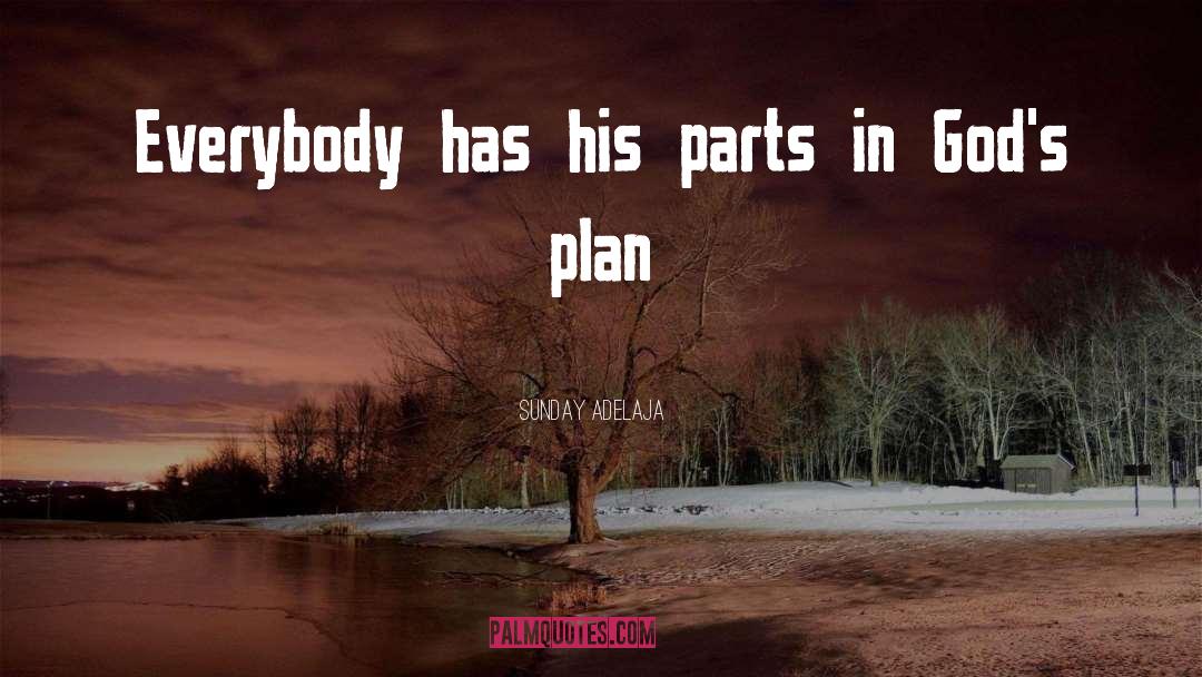 Gods Plan quotes by Sunday Adelaja