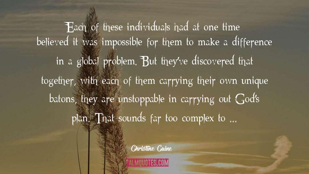 Gods Plan quotes by Christine Caine