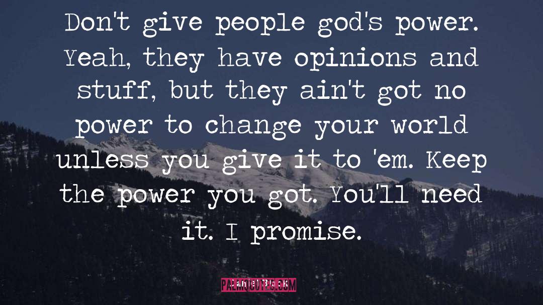 Gods Power quotes by Daniel Black