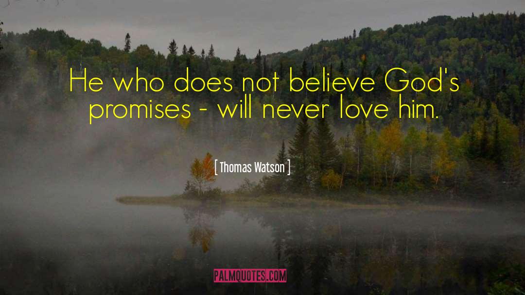 Gods Promises quotes by Thomas Watson