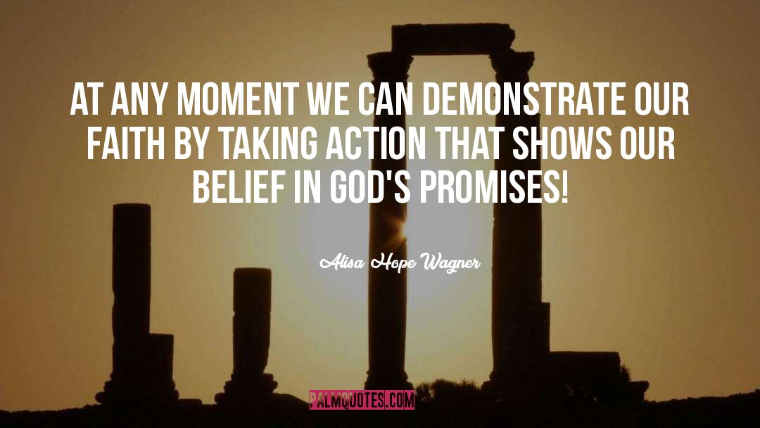Gods Promises quotes by Alisa Hope Wagner