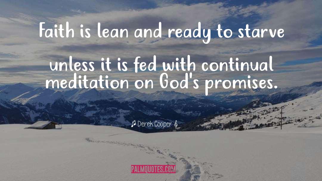 Gods Promises quotes by Derek Cooper