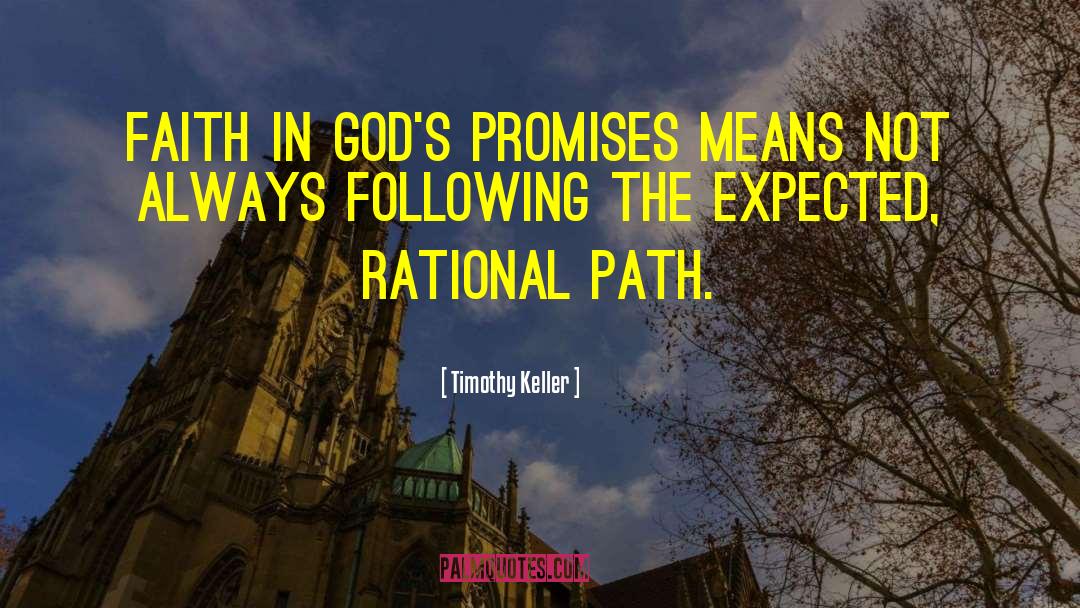 Gods Promises quotes by Timothy Keller