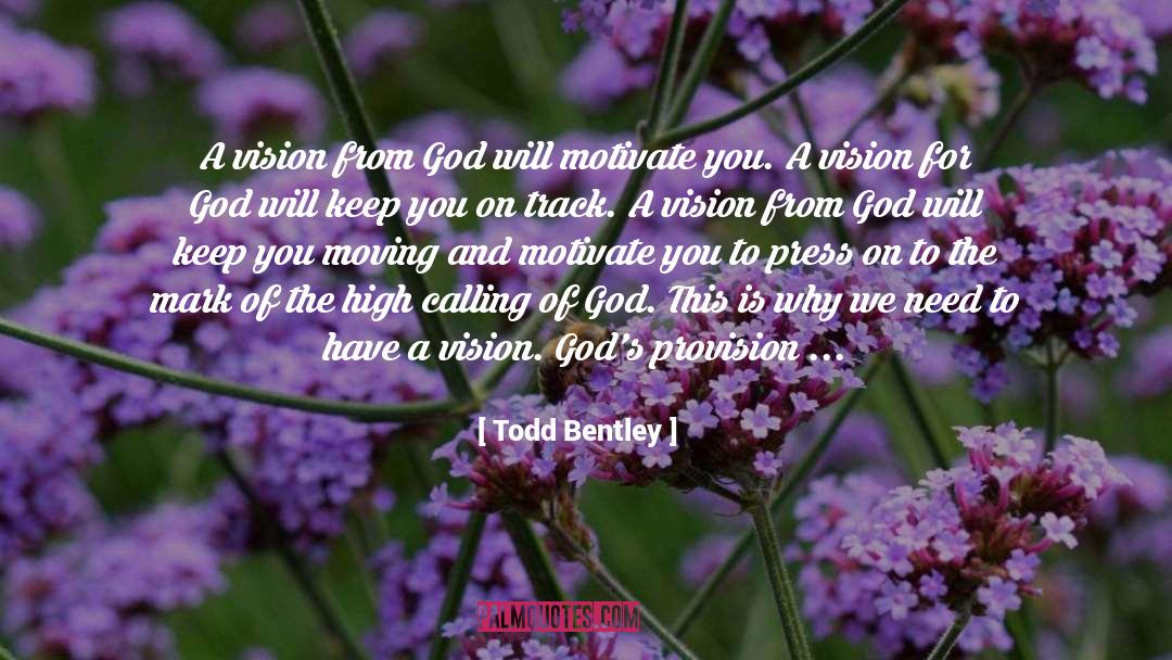 Gods Provision quotes by Todd Bentley