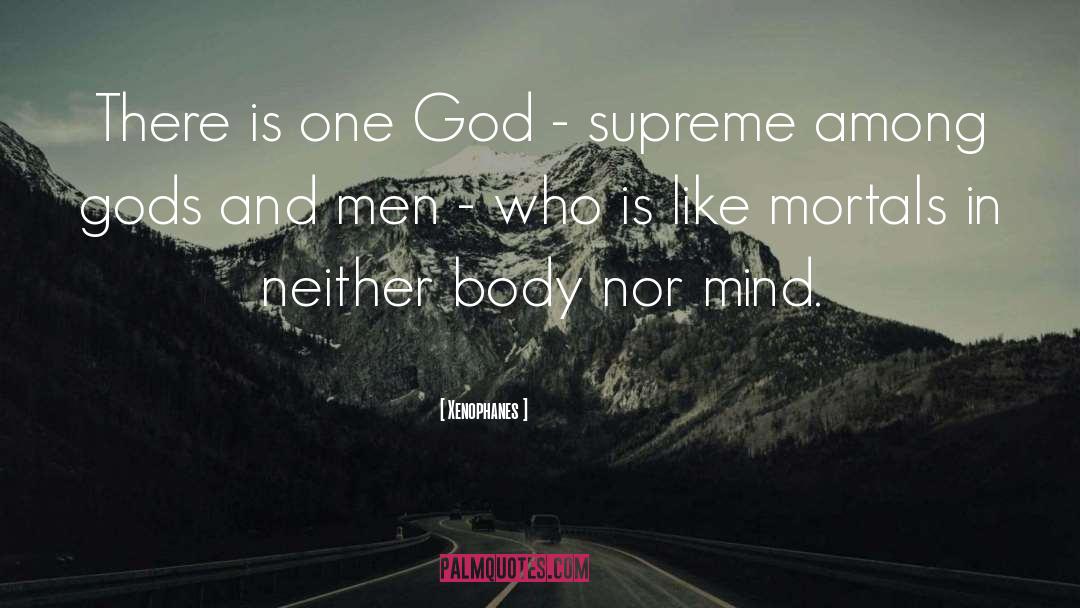 Gods quotes by Xenophanes