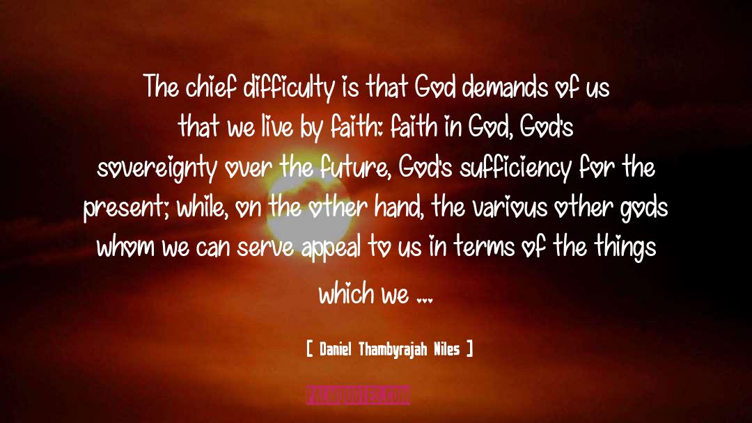 Gods Sovereignty quotes by Daniel Thambyrajah Niles