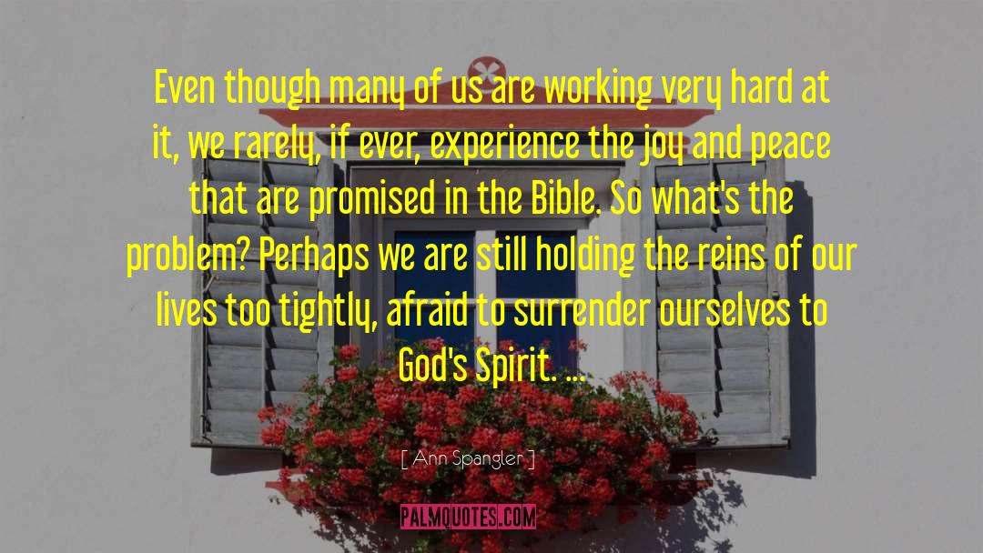 Gods Spirit quotes by Ann Spangler