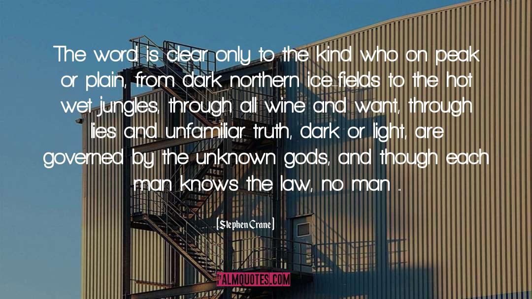 Gods Word Is Truth quotes by Stephen Crane
