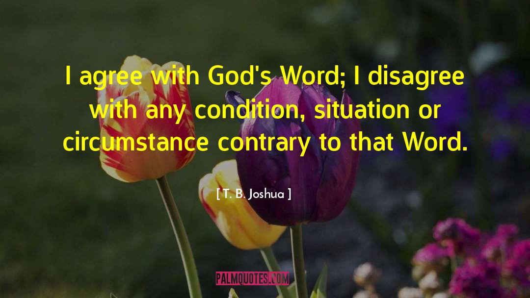 Gods Word quotes by T. B. Joshua