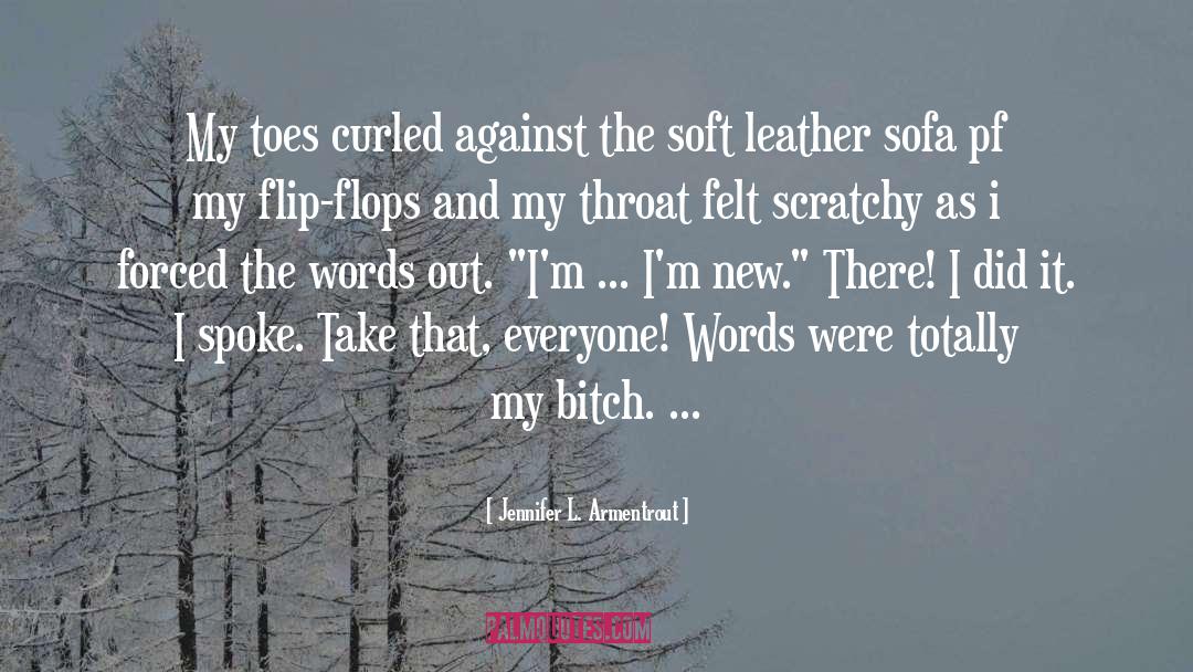 Goertzen Leather quotes by Jennifer L. Armentrout
