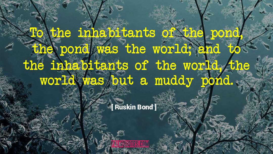 Goey Pond quotes by Ruskin Bond