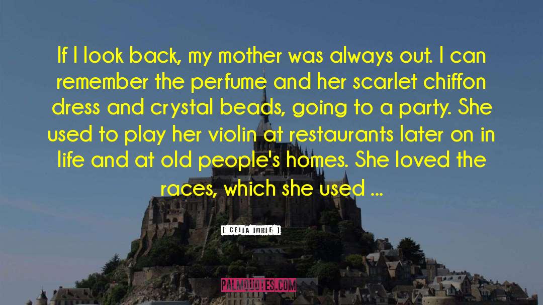 Going Back To Old Love quotes by Celia Imrie